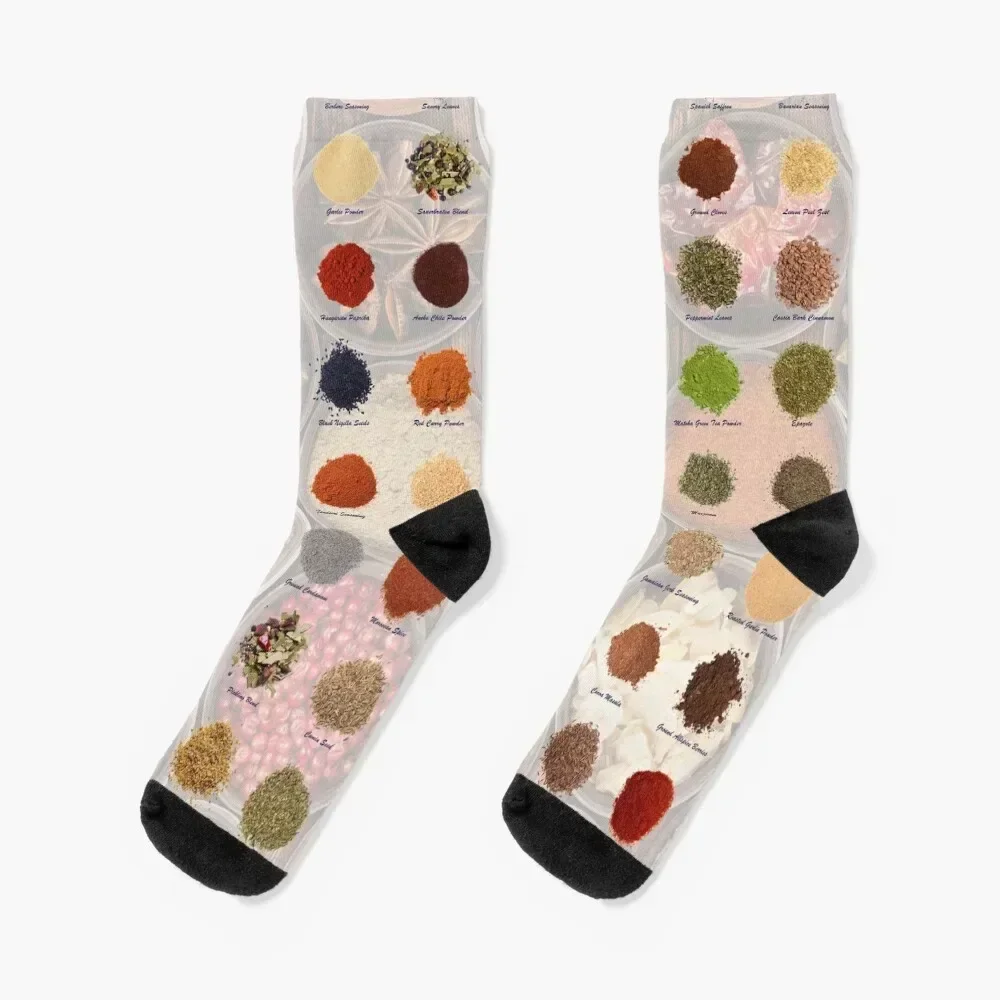 Spices Socks gift gym new year Men's Woman Socks Men's