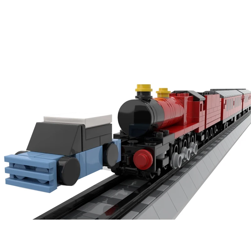MOC-35593 Train Series Magic Academy Train Building Block Assembly Fantasy Movie Scene Model Toys Gifts Set NEW DIY BOYS 894PCS