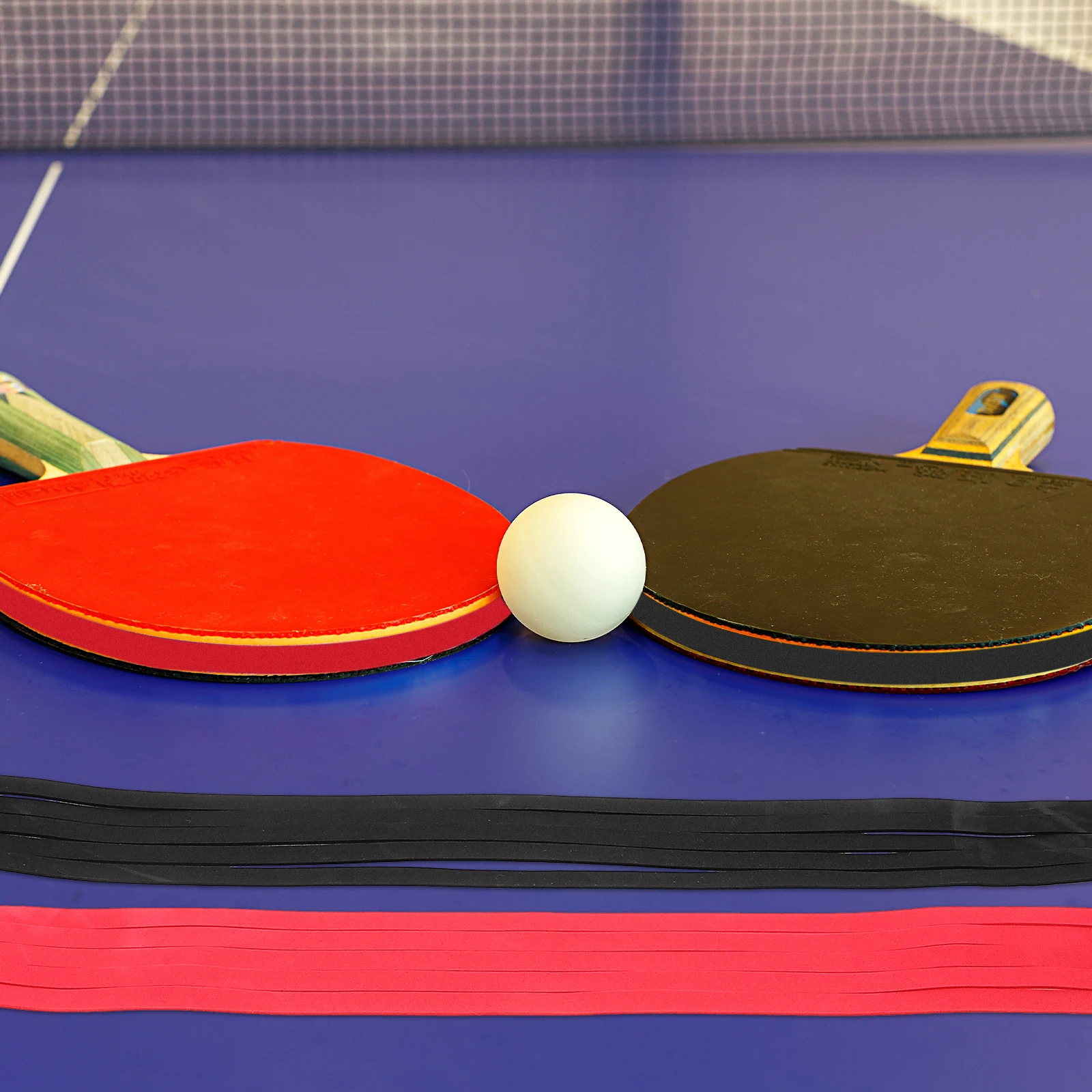 10 قطعة مضرب تنس الطاولة حافة الشريط سميكة المضادة للتصادم الإسفنج ذاتية اللصق حماية قطاع التدريب الرياضي