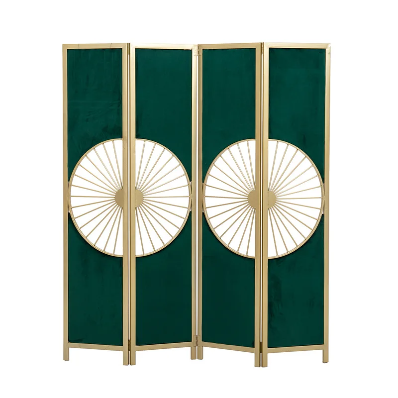 

Folding screen small apartment entrance household living room movable shielding barrier