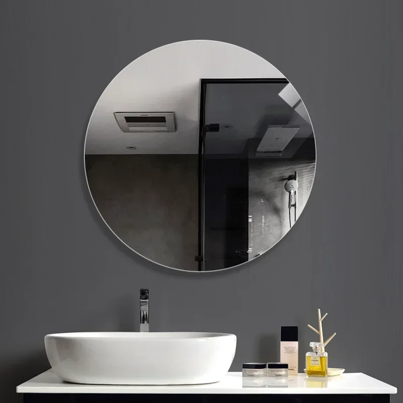 Magnification Round Cosmetic Mirror Mini Bathroom Anti Fog Decorative Mirror Self Haircut Ronde Spiegel Home Improvement FYXP