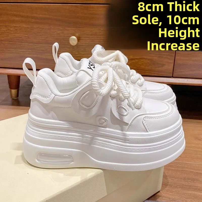 

Women's New Popular Thick-Soled Cake Shoes | Spring Autumn Versatile Casual Height Increasing (Petite-Friendly)