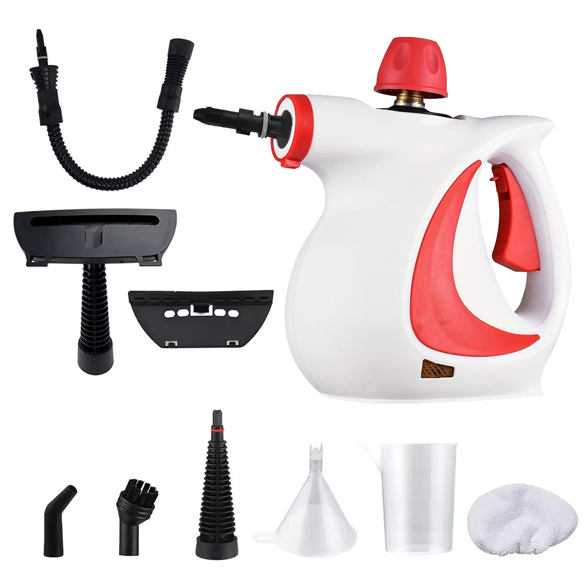 Portable Handheld Steam Cleaner High Temperature Pressurized Steam Cleaning Machine with 9PCS Accessories Multifunction Steamer