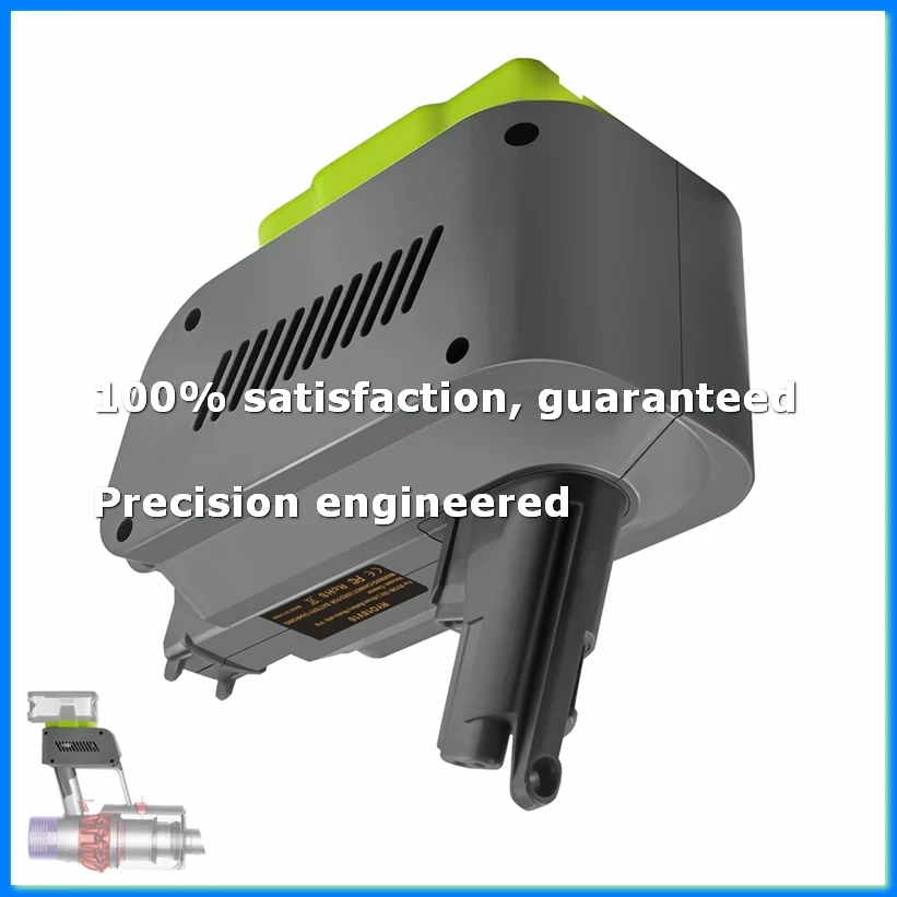 ●RYO18V10 Adapter for 18V ONE+ Battery Convert to for V10 Cordless Vacuum Cleaner Stick Cyclone, Absolute
