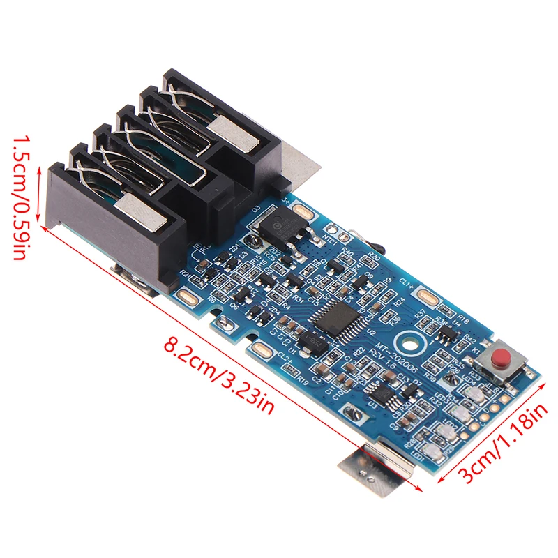 ل M18 PCB شحن حماية لوحة دوائر كهربائية لميلووكي 18 فولت 3Ah 4Ah 5Ah 6Ah بطارية ليثيوم أيون لوحة دارات مطبوعة اللوحة الأم 48-11-1811