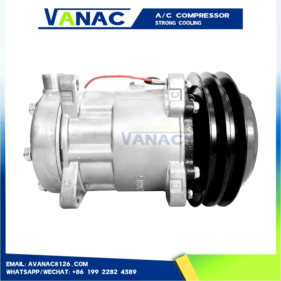 AC Air Conditioning Compressor for SD7H15 Claas 5475580 6259932 6259940 7700037805 0005475580 0006259932 0006259940  73007