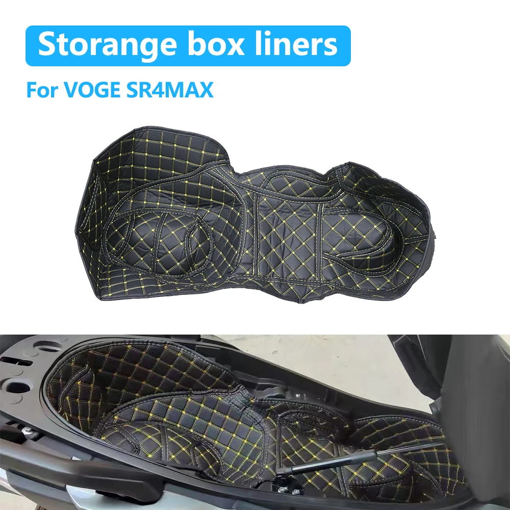 

For VOGE SR4MAX SR4 MAX Motorcycle Rear Trunk Inner Cushion Seat Bucket Storage Luggage Box Liner Pad