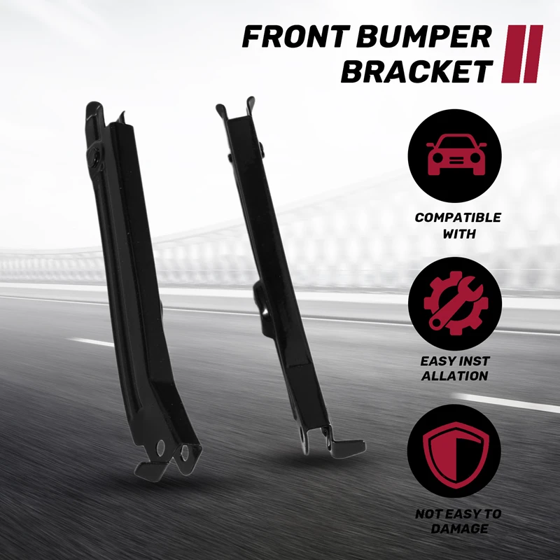 Super Sale 1Pair Front Bumper Support Bracket 1648800314 1648800414 for Mercedes