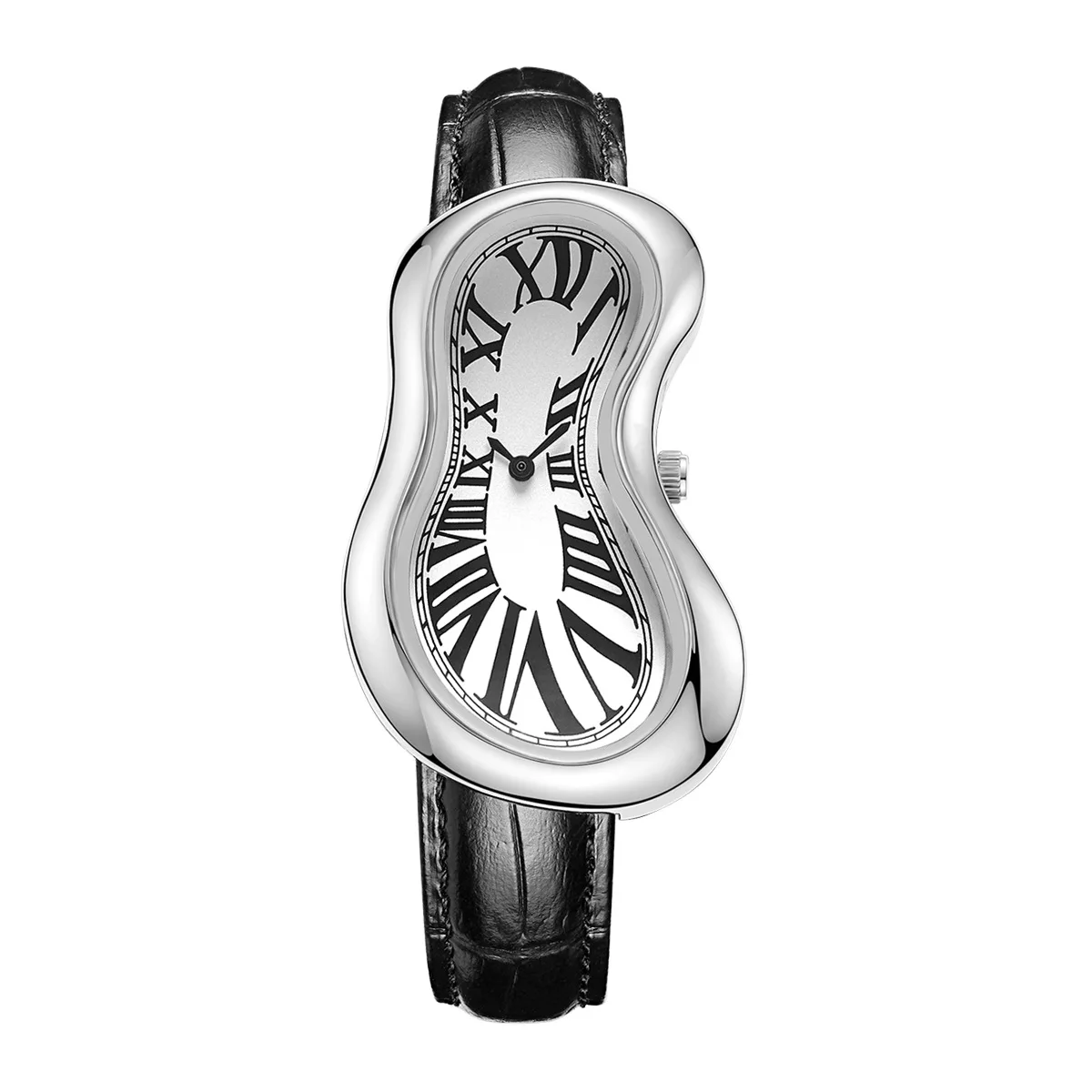 New Y2K Melted Twist Watch Fashionable and Luxurious Women's Watch Waterproof Niche Vintage-Style Quartz Women's Watch Reloj