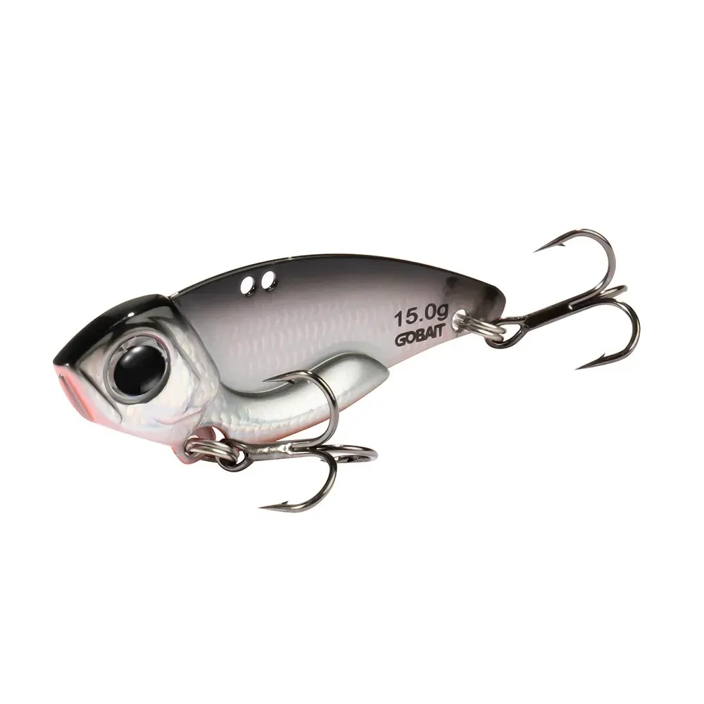 Metall Jig VIB Köder 7g 10g 15g Löffel Spinner Farbe Spinning Angelgerät Drillinge Swimbait Pesca köder Spinnerbait VIBRATION