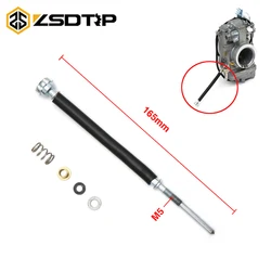 ZSDTRP Idle Adjuster Screw Long flexible cable for Keihin FCR MX Carburetors HSR42 HSR45 HSR48 TM42/32 TM42/55