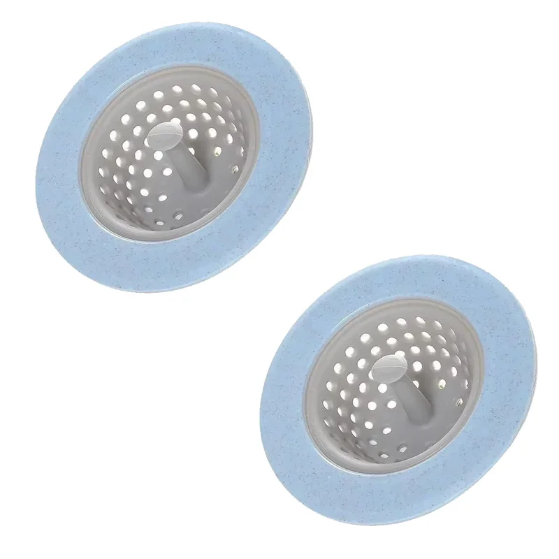 1/2 stuks Home Living Afvoerputje Haarstopper Bad Catcher Gootsteenzeef Rioolfilter Douche Cover gootsteenzeef gootsteen accessoires