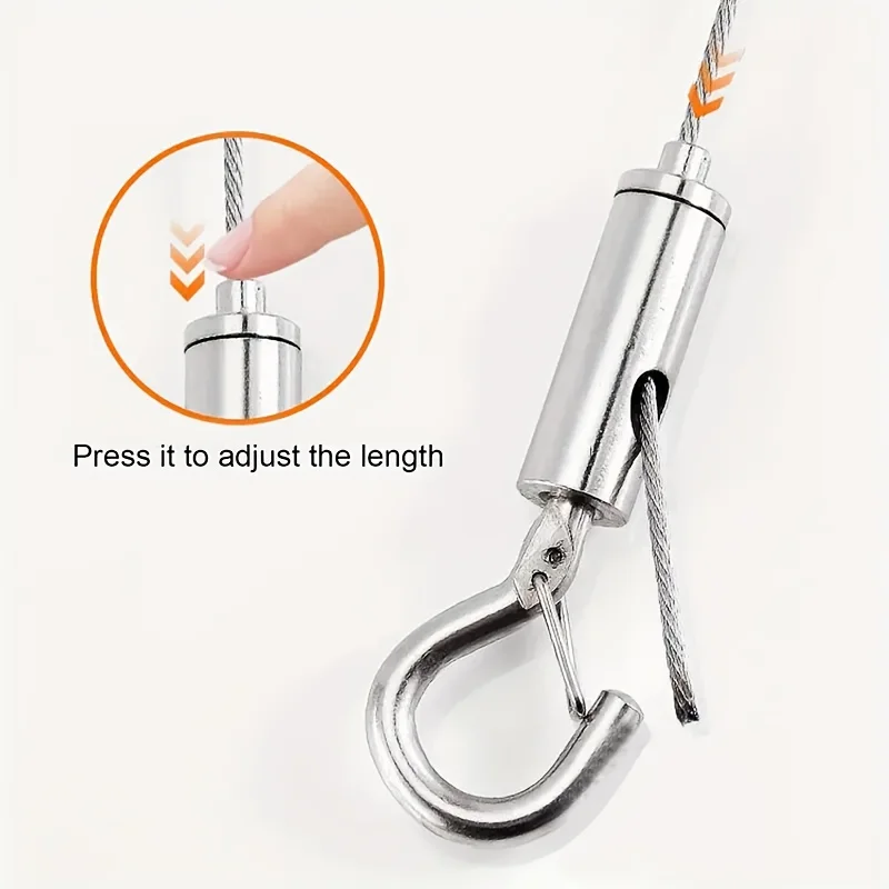 1 قطعة ، 3 متر/6 متر سلك حبل مجموعة ، 1.5 مللي متر ، سلك الستارة قضيب مجموعة ، متعددة الأغراض مجموعة الغسيل الستار الستارة الفولاذ المقاوم للصدأ حبل خيمة الغسيل