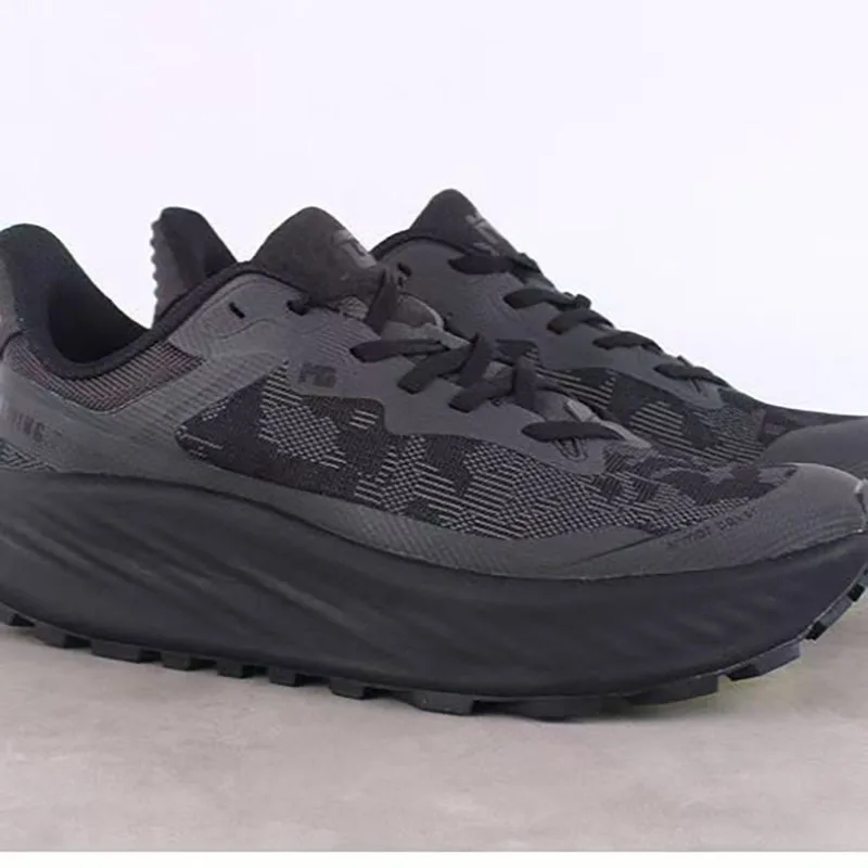 Men's Anti-slip Cushioning Outdoor Thick Sole Running Shoes Sneakers Breathable Bouncing Trail Running Shoes