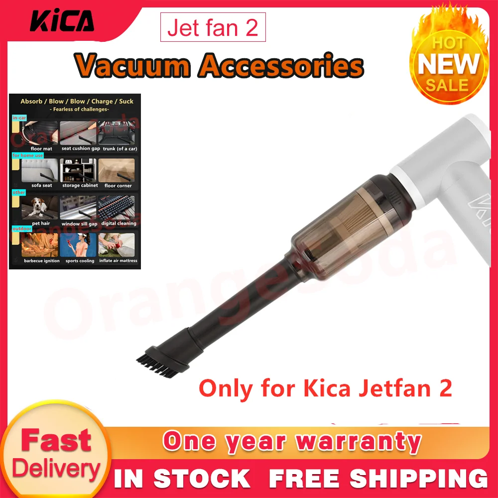 For New Kica Jetfan 2 Air Blower Exclusive Vacuum Accessories For Car Home Outdoor Car Keyboard Dust Cleaning Pet Hair