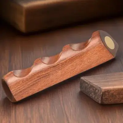 Holz Halter Chinesischen Stil Tinte Stift Stehen Desktop Dekoration Kalligraphie Rack Multifunktionale Lagerung Rack Exquisite Langlebig