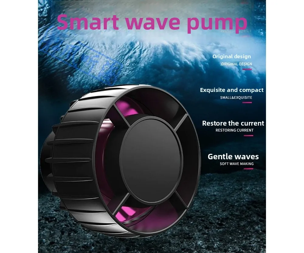Wave Pump Bass Fish Tank Small Wave Pump Mini Inverter Surf Pump Coral