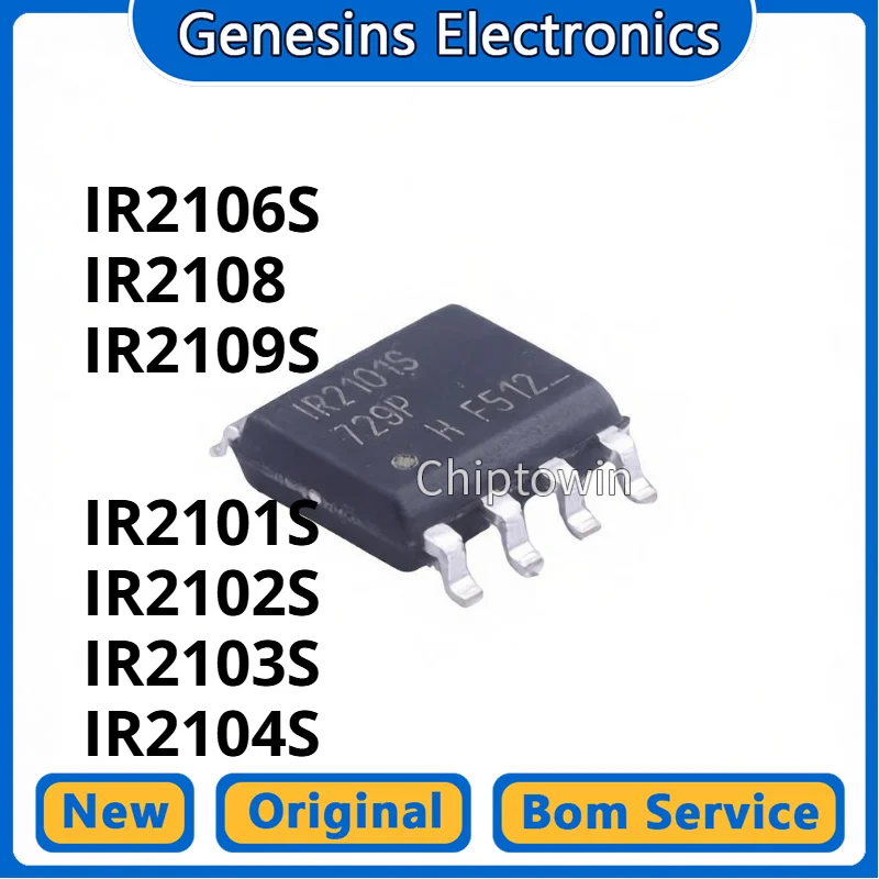 5/50/500 pcs IR2101S IR2102S IR2103S IR2104S IR2106S IR2108S IR2109S SOP-8 Bridge Driver W7
