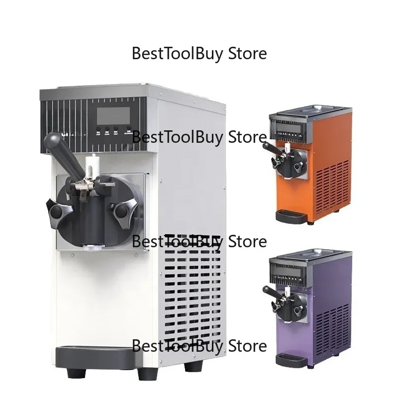 

hit productTruwin Commercial Fully Automatic 10L/H 20L/H 40L/H Stainless Steel Vertical Desktop Ice Cream Machine 3-Flavor 1900W