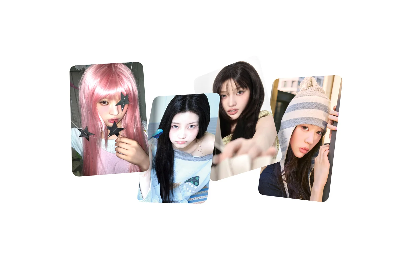 55Pcs New Albums LOMO cards I GOT YOUR BACK cards Surrounding Ins 3-inch photo card decoration card double-sided Fans card Gift image 5