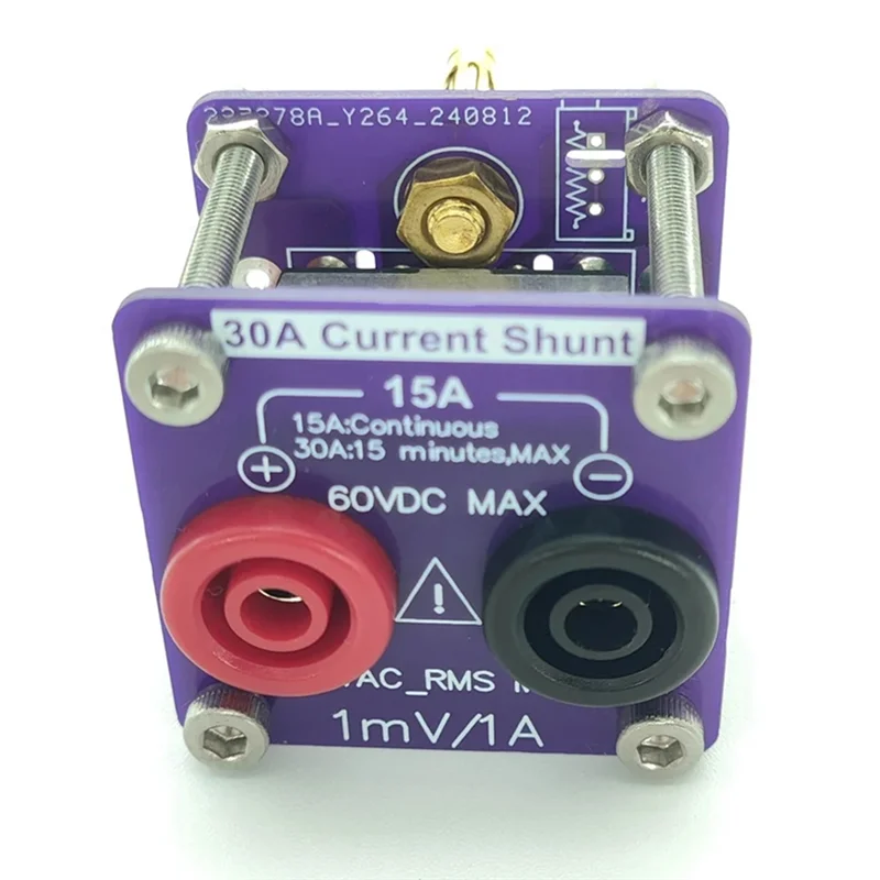 

SOFT-DIY S34330A 30A Current Shunt Replacement For Both Desktop And Handheld Multimeters