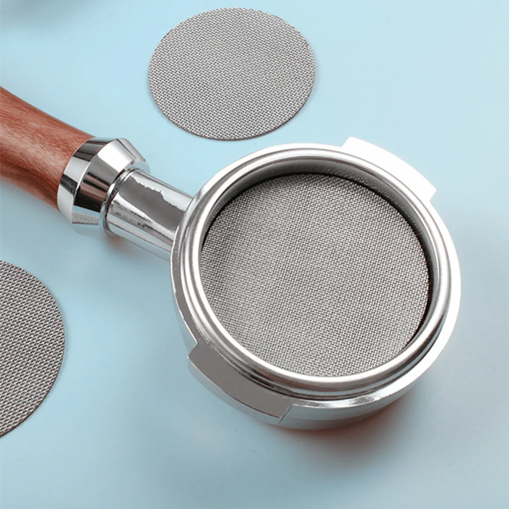 Koffie Filter Plaat Vervanging Backflush Filter Mesh Screen Filterhouder Voor Koffie Machine Handvat Puck Screen
