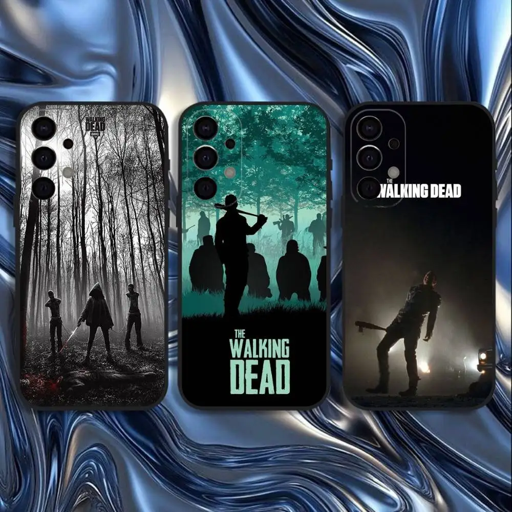 

The Walking Dead Phone Case For Samsung S25,S24,S21,S22,S23,S30,Ultra,S20,Plus,Fe,Lite,5G Black Cover