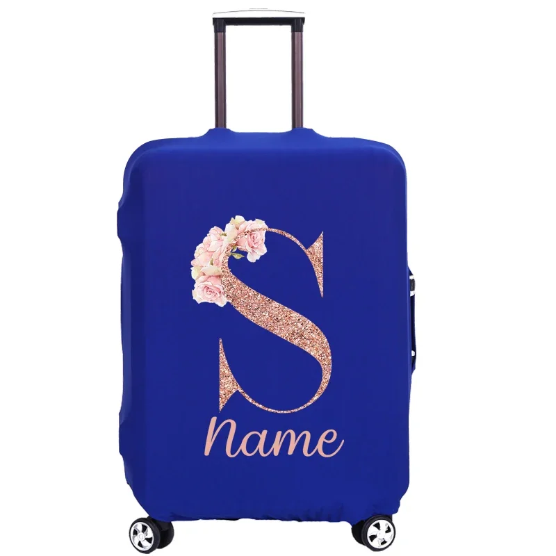 

Custom Name Luggage Cover for 18-32Inch New Suitcase Thicker Elastic Dust Bags Case Travel Accessories Luggage Protective Case