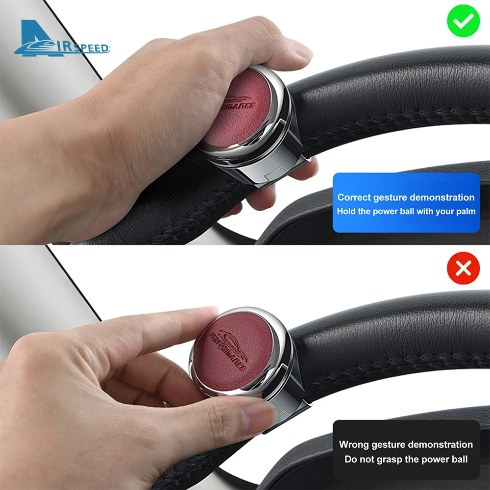 Spinner Knob Metal Bearing Power Handle Shaped-Turning Steering Wheel Booster Ball For BMW G20 E90 F20 F30 F10 X15 X16 E70 E71