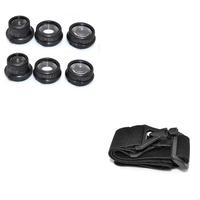 10X 15X 20X 25X LED Double Eye Jeweler Repair Watch Magnifier Loupe Glasses Lens