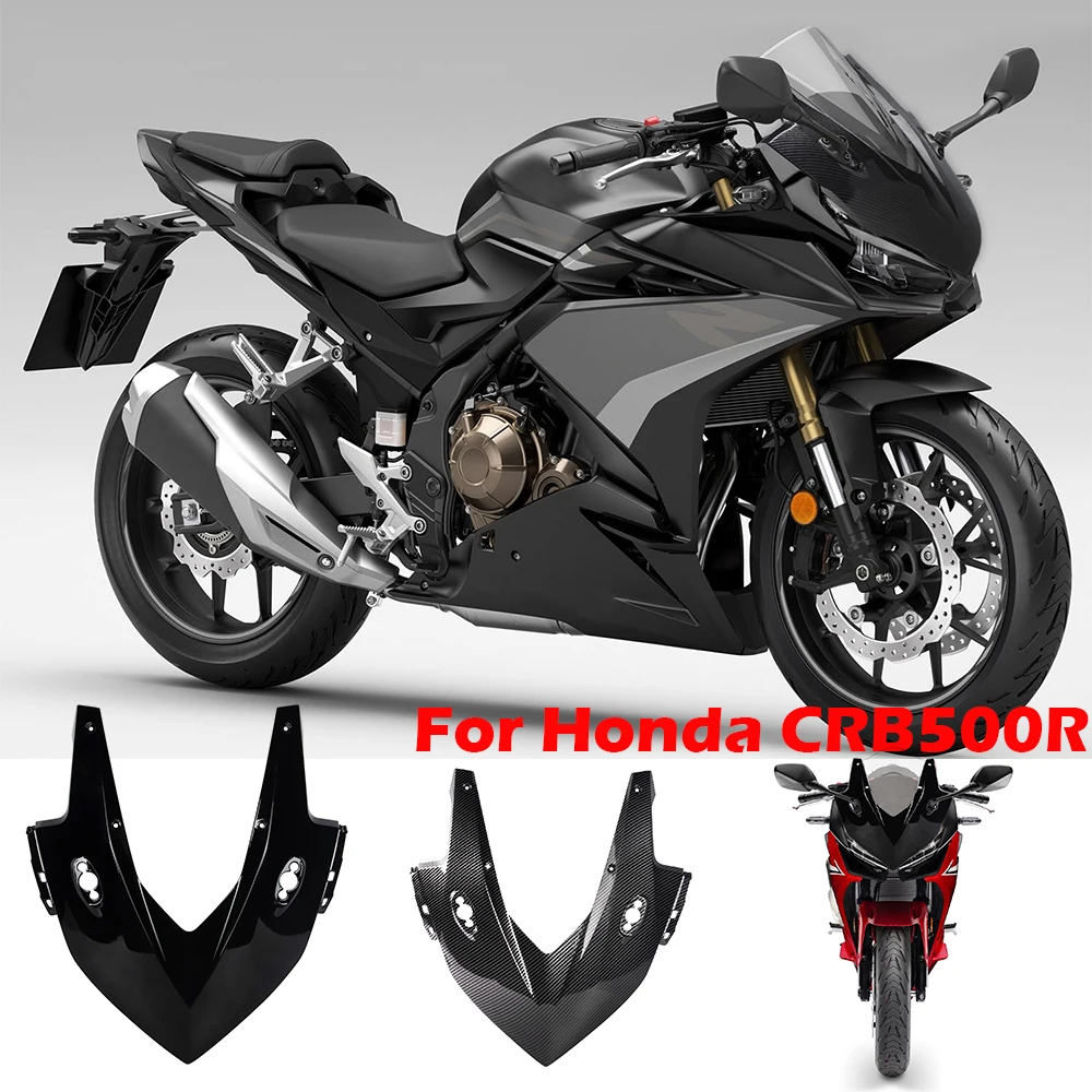 

Fits CBR500R Upper Front Headlight Cover For Honda CBR 500R CBR500 R 2019 2020 2021 2022 Motorcycle Fairing Body Spoiler Styler