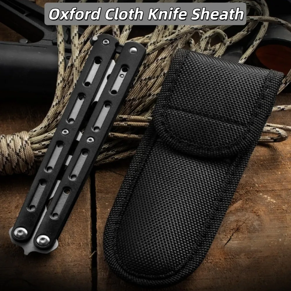 1PCS Schmetterling Praxis Trainer Messer Balisong Ungeschärft Sicher Kamm Klinge Flipping Spielzeug für Anfänger Lernen Tricks Fähigkeiten – Detail 6