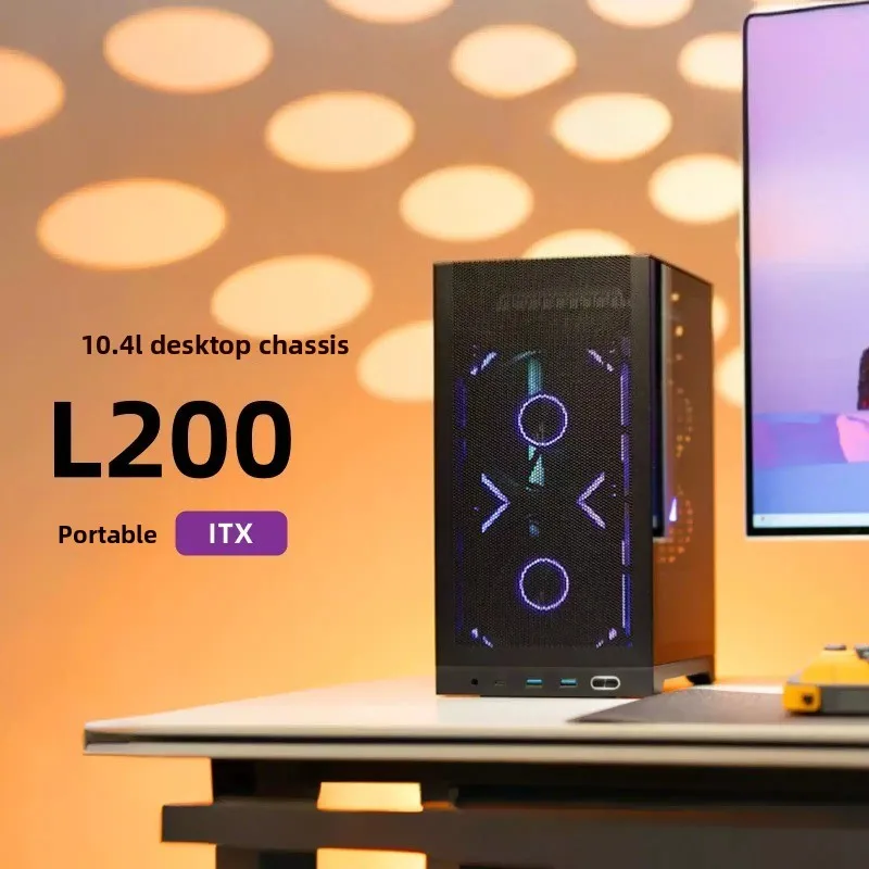 L200 Chassis Vertical Portable ITX Portable Mini Desktop Host Case Super Mini