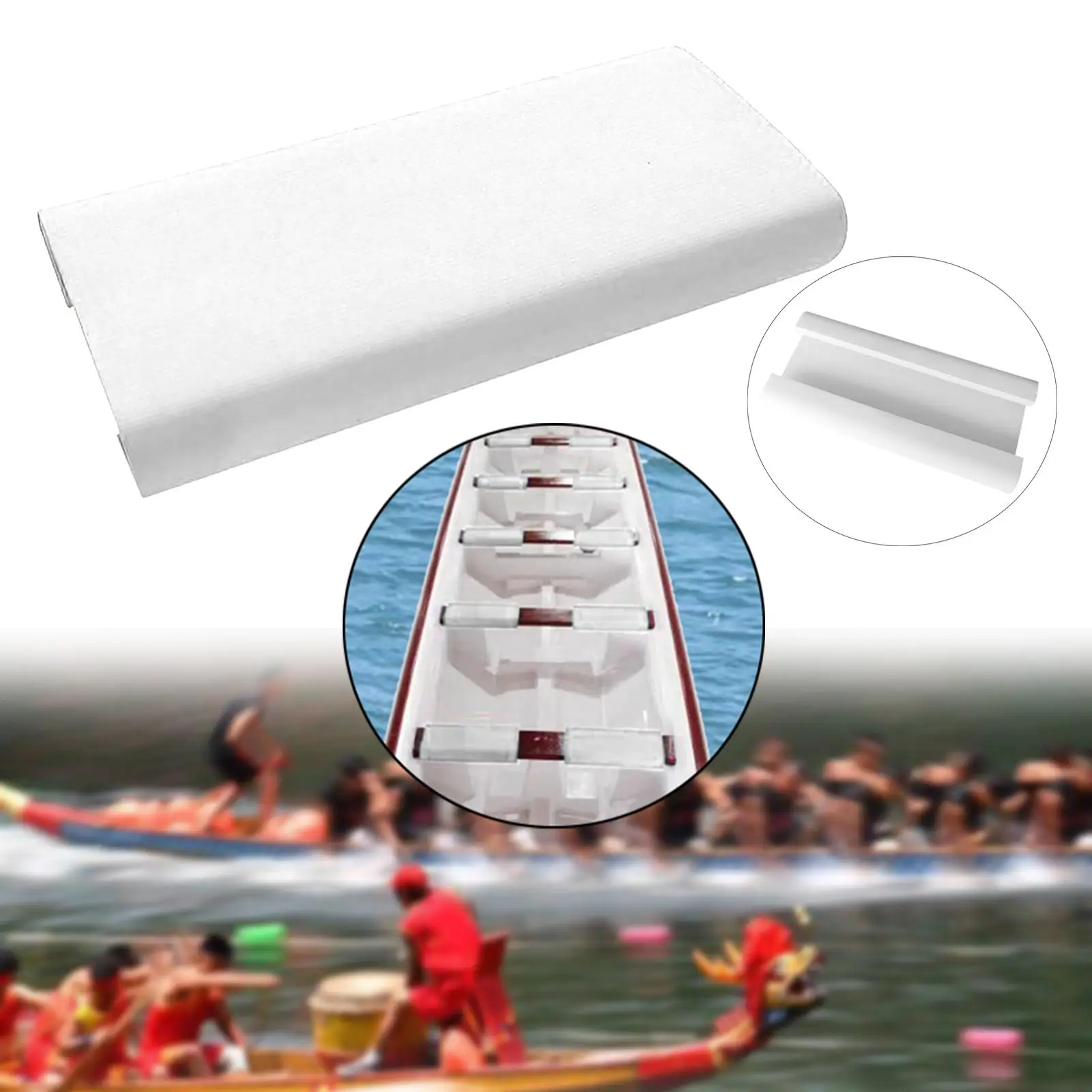 Dragon Boat Seat Shockproof Protector Durable Portable Paddle for Competition Water Rowing Machines Rower Boat Kayaking Supplies