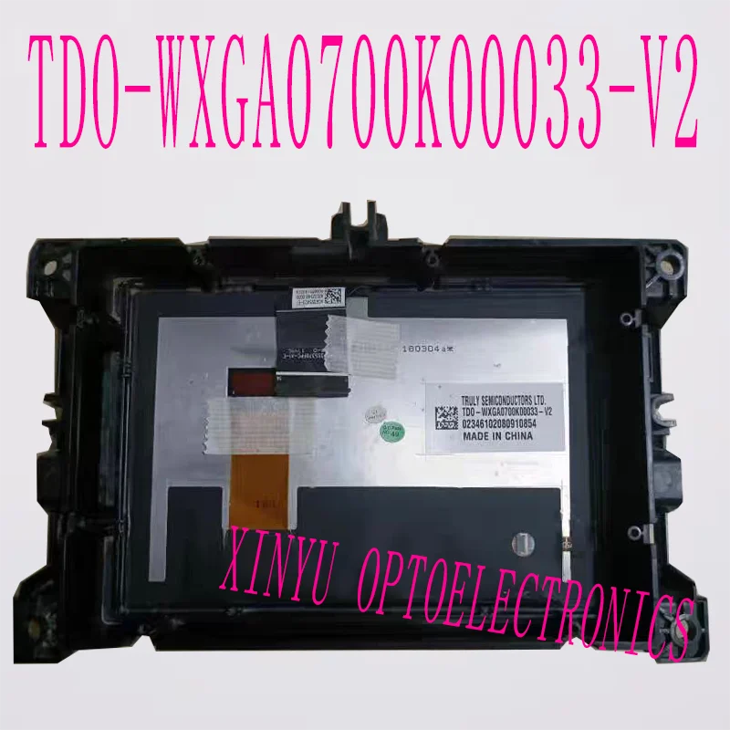 TDO-WXGA0700K00033 V2 TDO-WXGA0700K00057-V1 ACT3S5370FPC-A1-E For 2017-2020 J-ee-p Guide Compass AM FM Radio LCD Screen Display