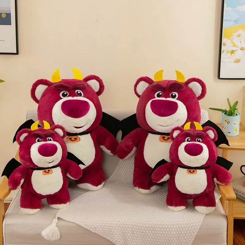 Disney Toy StoryLotso คอสเพลย์ปีศาจฮาโลวีนตุ๊กตาน่ารักหมอนนุ่ม Plushies เด็กวันเกิดคริสต์มาสของขวัญ