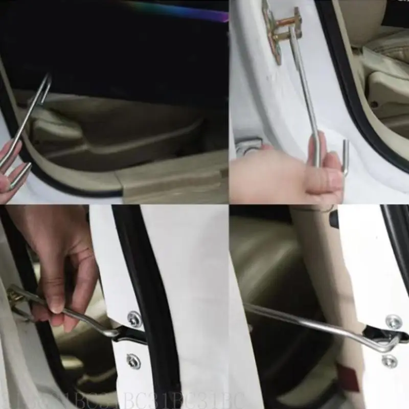 Tige de Support en acier de 23cm, barre de Support de coffre, Support de porte de voiture de Camping, accessoires de véhicule, mises à niveau pour portes et coffre de voiture