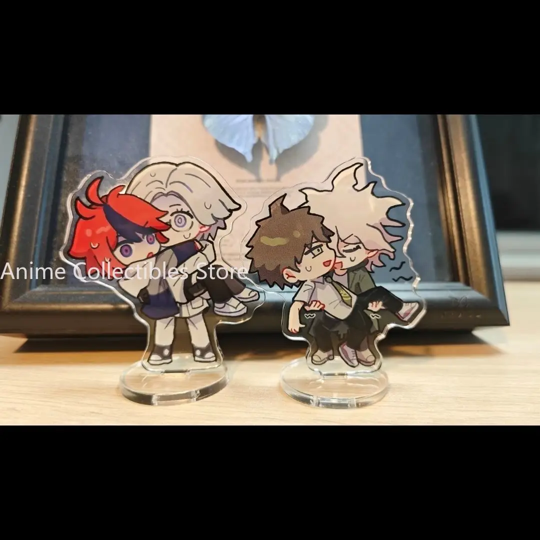 

Аниме The Hundred Line-Оскар обороны, акриловая подставка, модель, дисплей, стоячие тарелки, украшение для рабочего стола, подарок на Хэллоуин