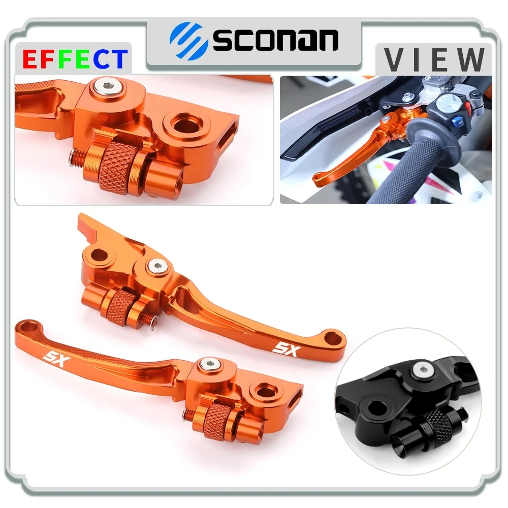 

Аксессуары для мотоциклов, алюминий с ЧПУ для SX SX-F 125SX 150SX 250SX 250SX-F 300SX 350SX-F 450SX-F, рычаги тормоза и сцепления