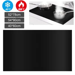 Induction Cooker Cover Silicone Mat Large Non Slip Electric Stove Cover Mat Cooktop Protector for Induction Stove Kitchen Gadget
