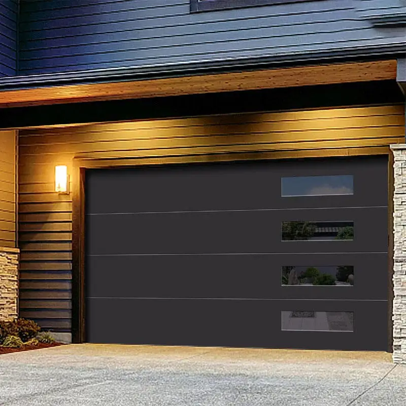 Villa Smart Sectional Remote Control Garage Door Not Easily Corroded Fashionable Garage Door High Quality Rainproof Garage Door