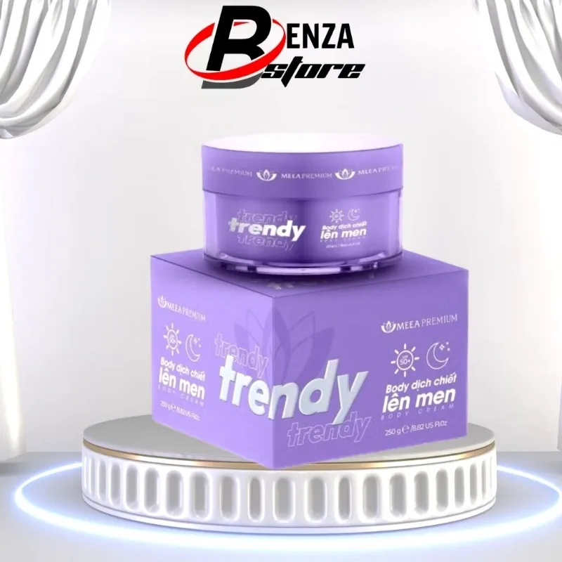 Brightening Body Cream for Luminous Skin and Trendy Look with Special Whitening Formula - Kem BodyTrendy Dich Chiet Len MenMEEA