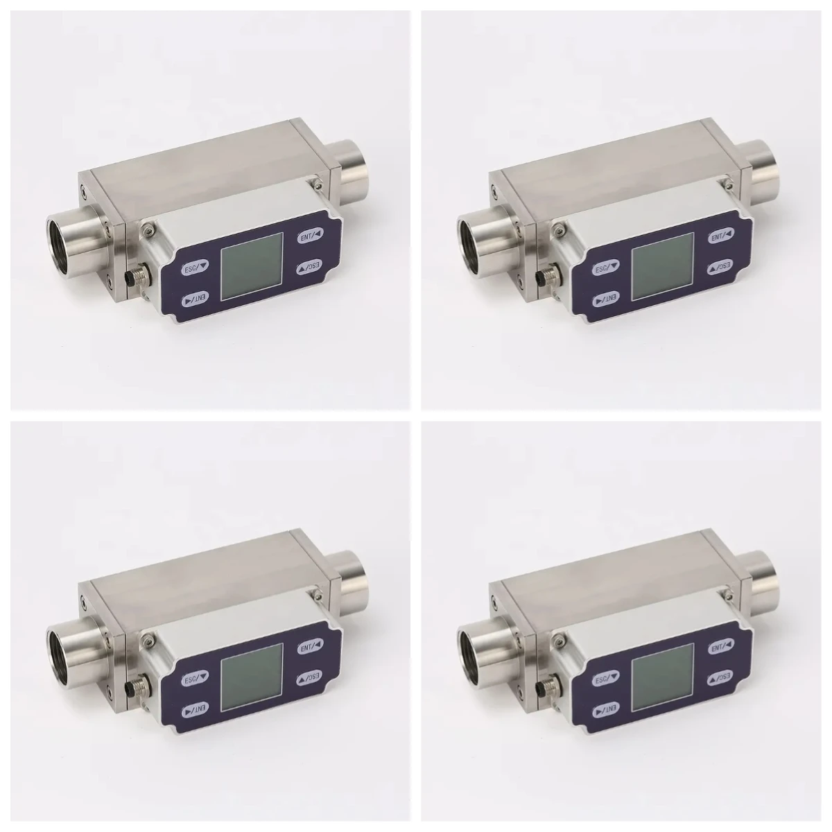 Micro Type MEMS Sensor 1-100L/min High Precision Compressed Air Nitrogen Controller Thermal Mass Flow Meter