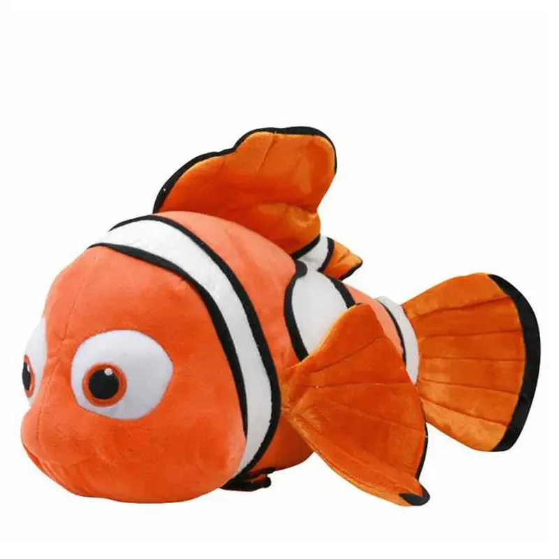 Disney Caroon Movie Finding Nemo Plush Toys Marlin Nemo Soft Stuffed doll Dory Fish Doll Pillow children's birthday Xmas Gifts