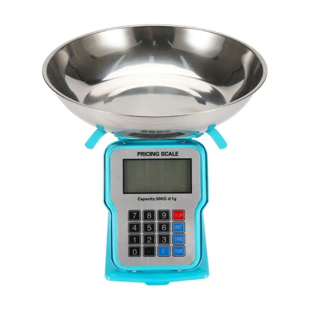 ميزان مطبخ جديد من الفولاذ المقاوم للصدأ 30 كجم ميزان طعام سميك متعدد الوظائف ميزان وزن دقيق منزلي #5