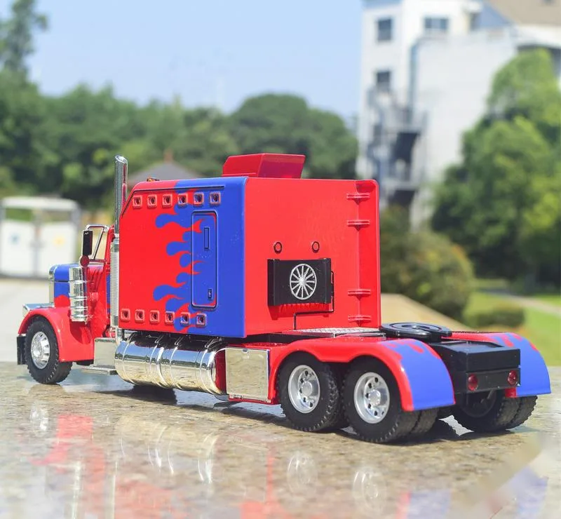 1/24 New Arrival Special Price Diecast Metal American Heavy Truck Car Model Furniture Display Collection Toys For Children