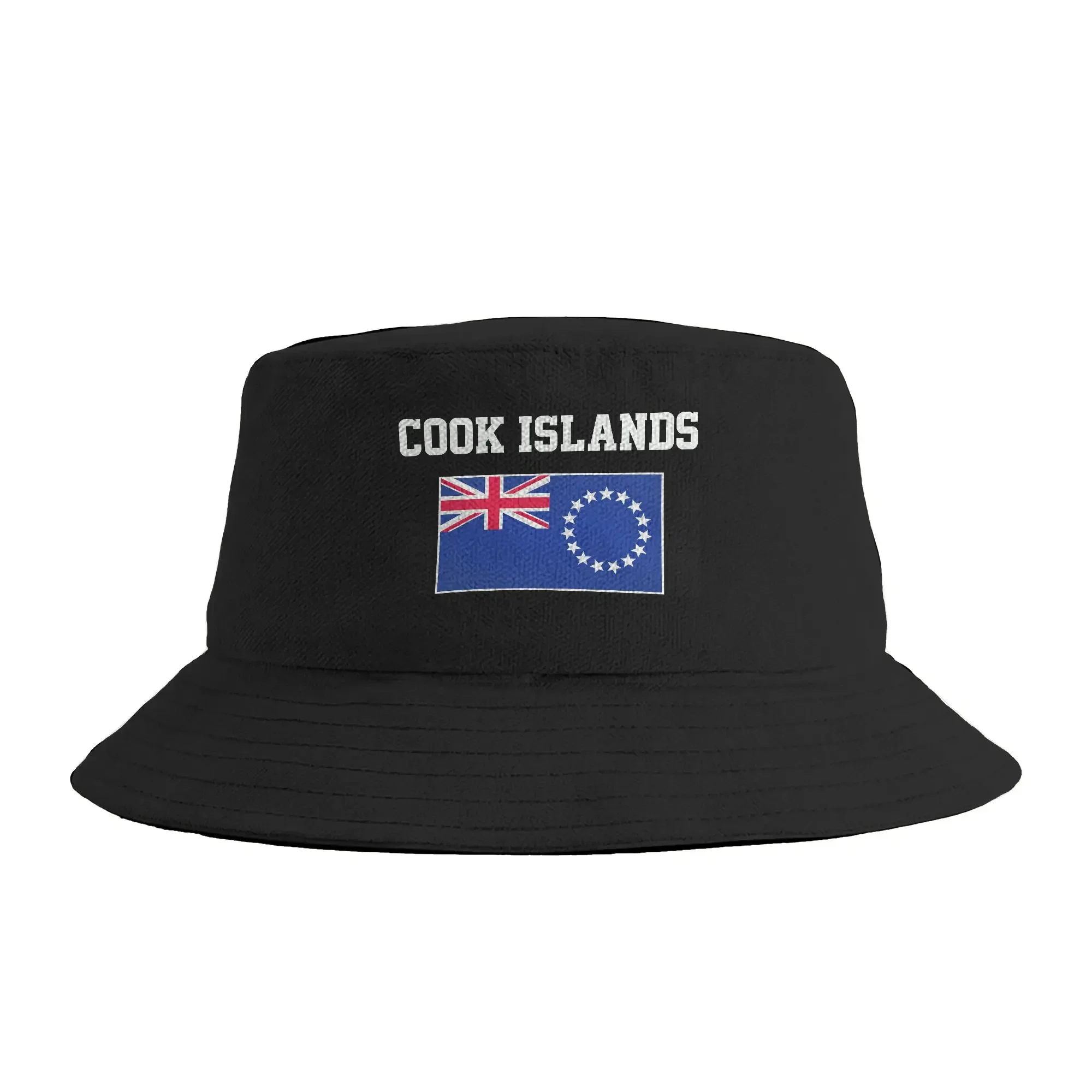 Cook Islands Bucket Hat Summer Classic Fisherman Hats For Unisex Portable Fishing Caps Street Style Custom Visor Hats