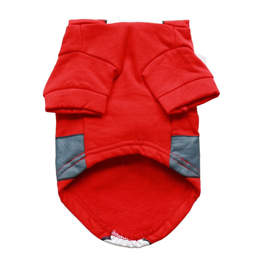 

Pet Cotton Dog Clothes Santa Claus Design Red Size Xs Winter Warm Coat Christmas Outfit Small Dog Photo Pet Cotton Clothes