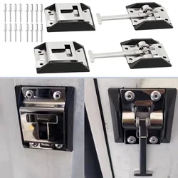 T-Style RV Door Catches, Door Holder, Door Catch with 16 rivets, Trailer, Cargo, Camper, Motorhome