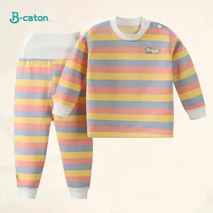 أطقم أفخم سميكة دافئة للأطفال ، ملابس للأطفال ، ملابس داخلية للأولاد والبنات ، ملابس لخريف وشتاء ، سروال عالي الخصر أفضل 6 أولاد رائعين مبيعا في الملابس الداخلية - No5